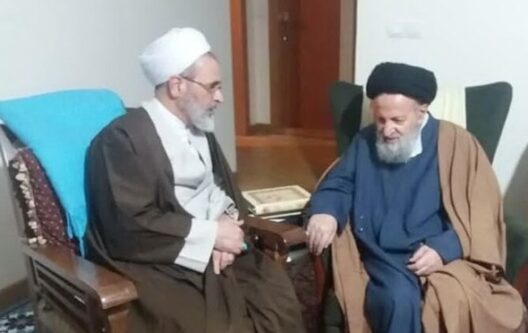 عیادت آیت الله اعرافی از سه تن از اعضای جامعه مدرسین قم