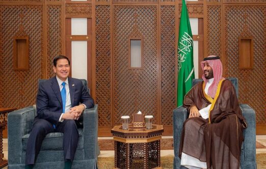 وزیر امور خارجه آمریکا با ولیعهد عربستان دیدار کرد