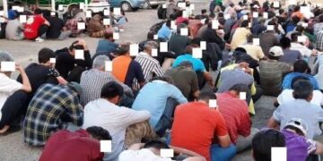 جمع آوری بیش از ۱۰۰۰تبعه بیگانه غیرمجاز ومعتادمتجاهردرزاهدان