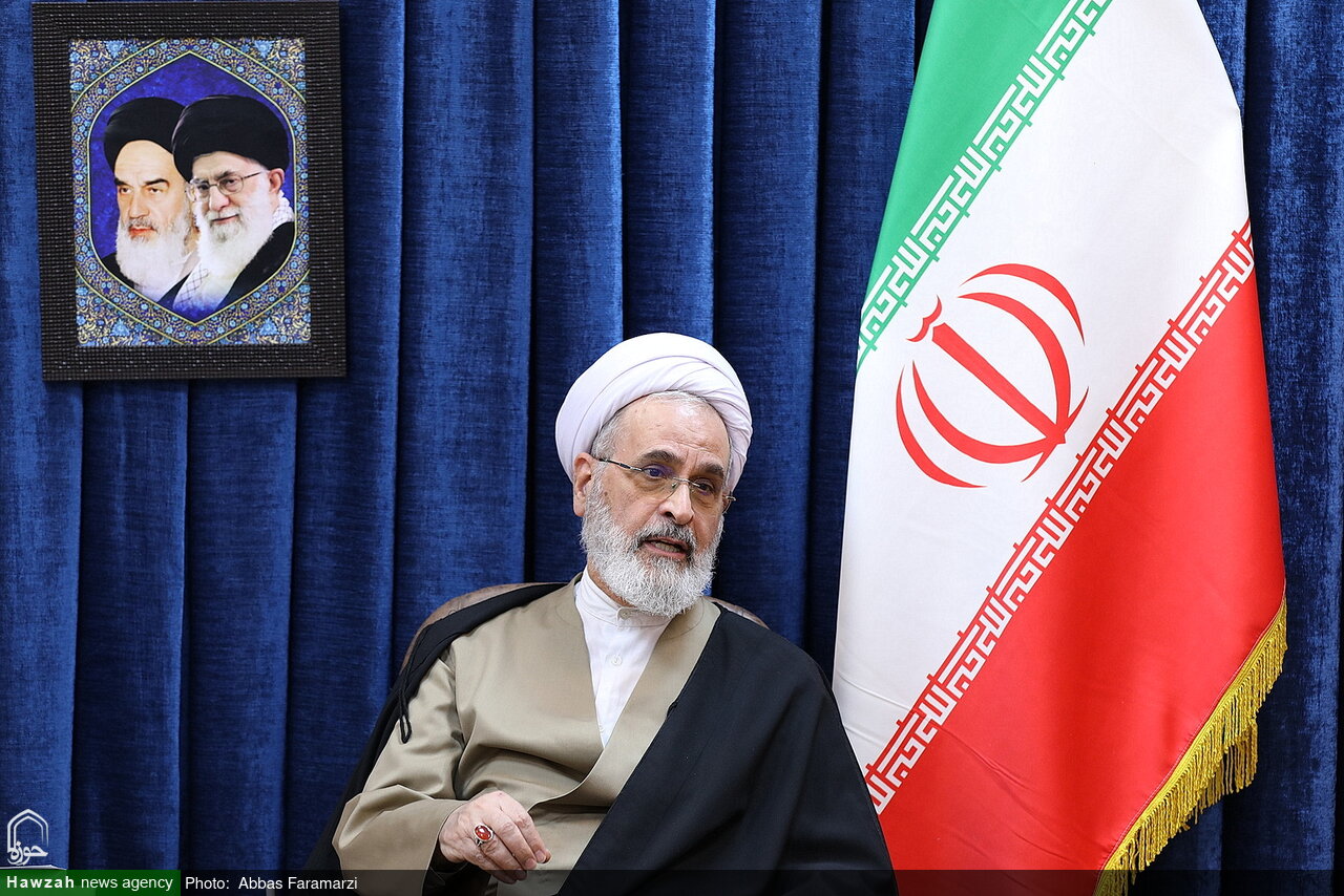 تصاویر/ دیدار وزیر جهاد کشاورزی با آیت الله اعرافی