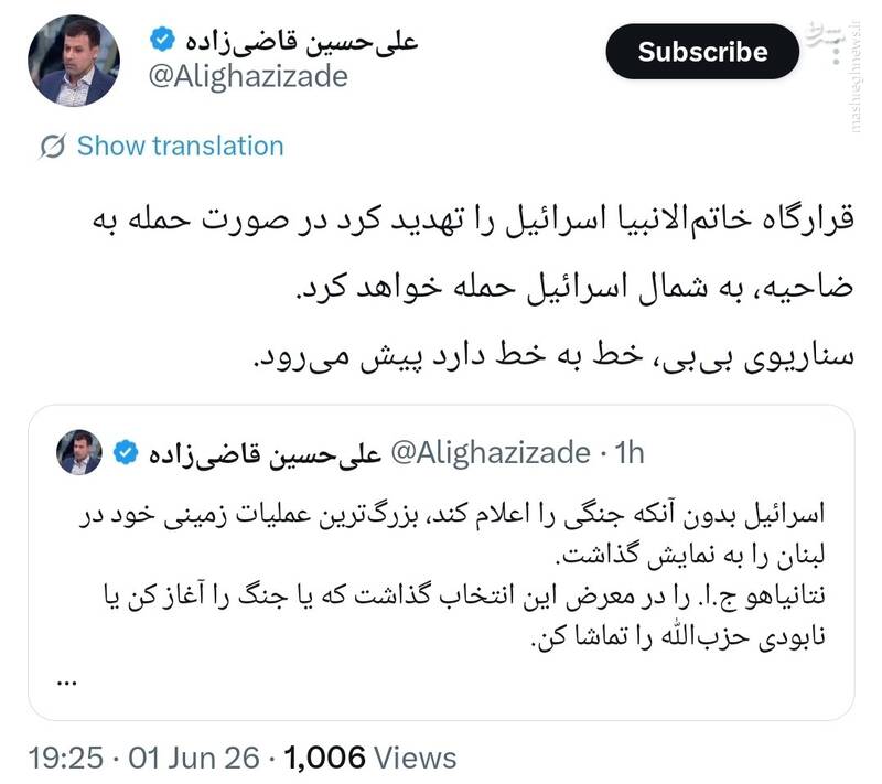 ناگفتههایی از شبی که لانچرهای ایرانی آماده شلیک به حیفا شدند/ آیا ایران در روزهای اخیر پشت حزبالله را خالی کرده بود؟
