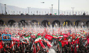 تشییع باشکوه رهبر شهید در قاب رسانه ایرلندی