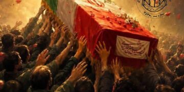 وداع و تشییع پیکر پاک رهبر جانباز و شهید جهان اسلام و ایران اسلامی