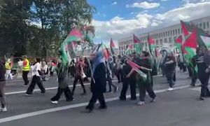 تظاهرات ضد اسرائیلی در پایتخت آلمان | فیلم